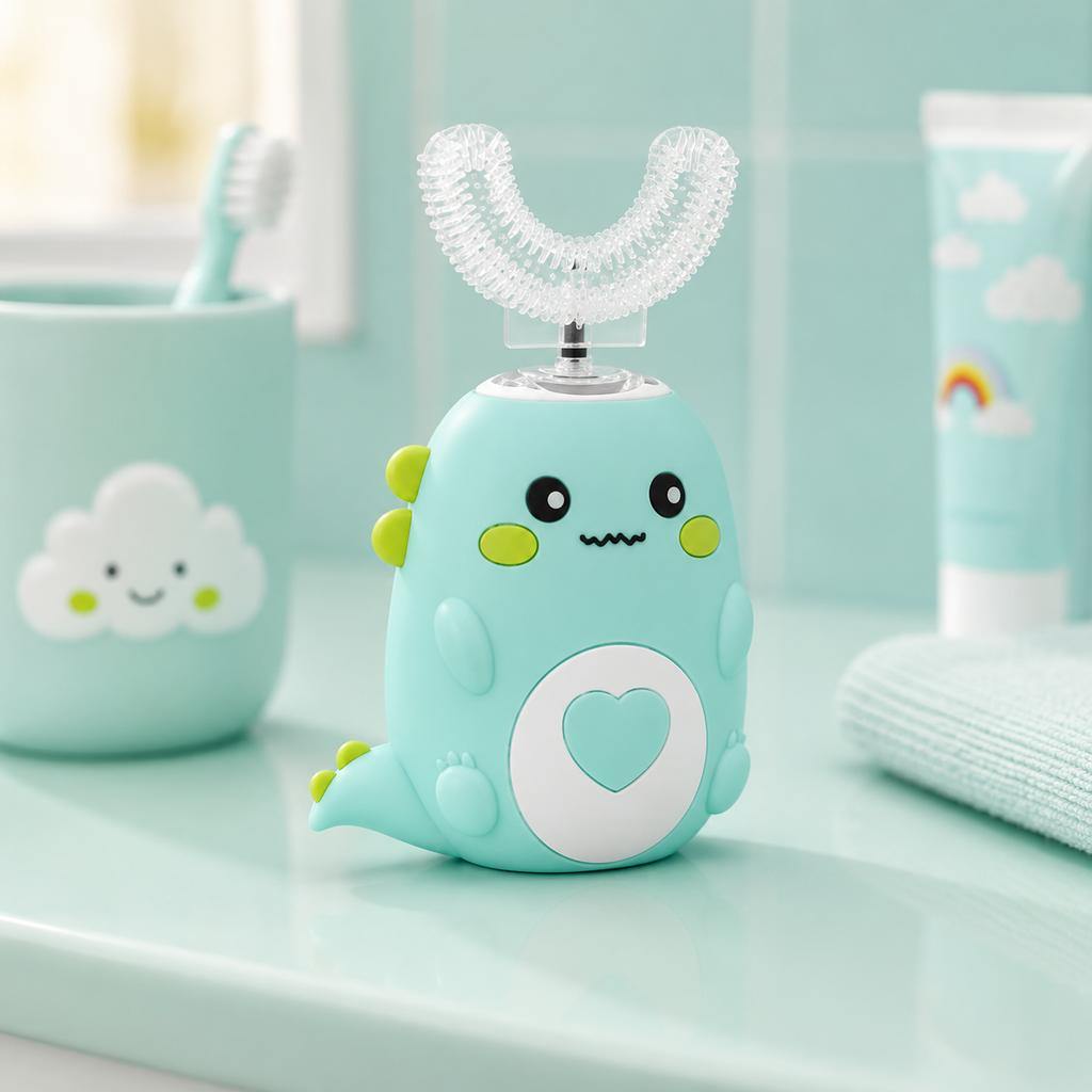 Cepillo Eléctrico Infantil SmileSaurus™